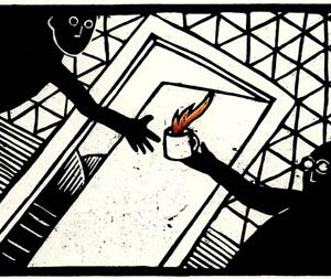 Fred Borrows Hot Sauce