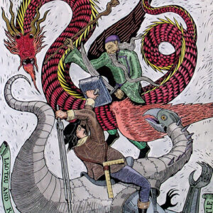 Lao Tzu And Rene Descartes Engage In A Philosophical Battle