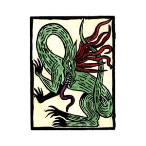 Dragon With Seven Horns